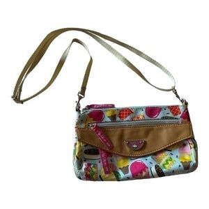 LILY BLOOM-ICE CREAM CROSSBODY BAG